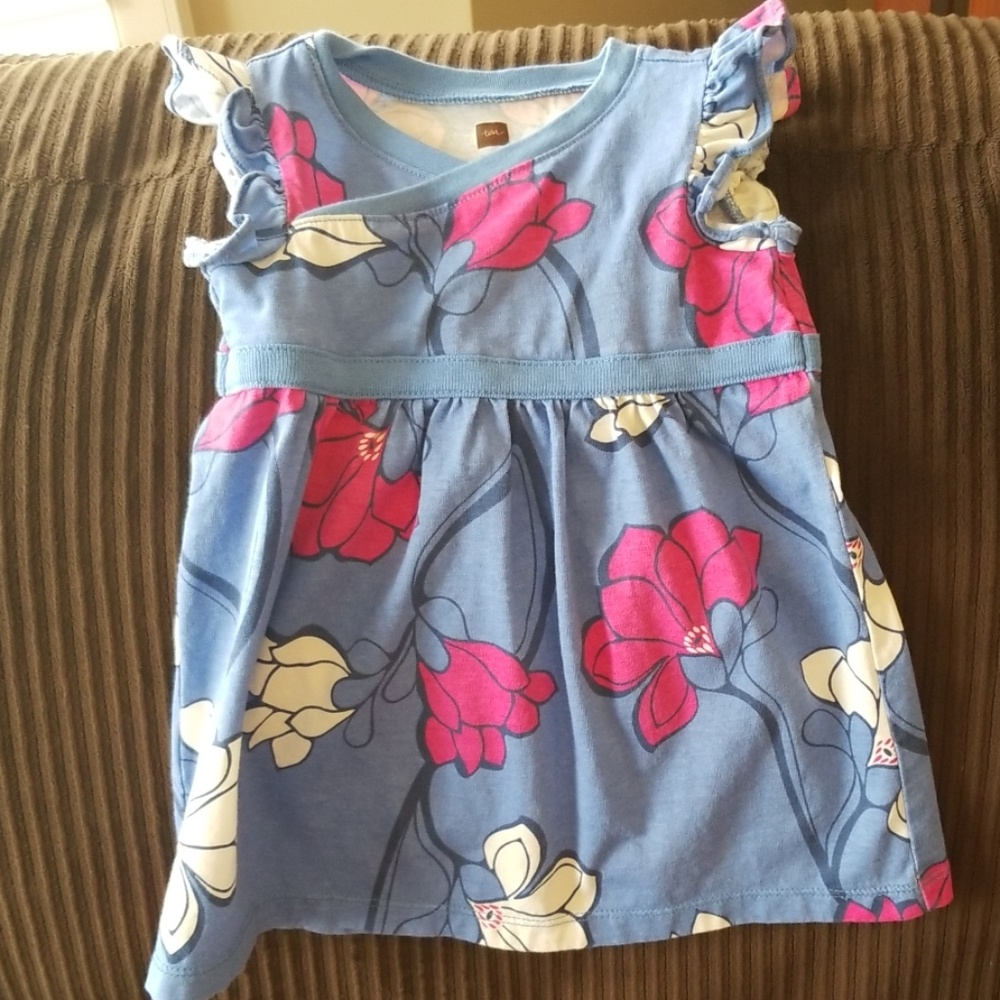 Tea Blue Lotus Dress
